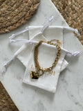 Andrea Heart Bracelet