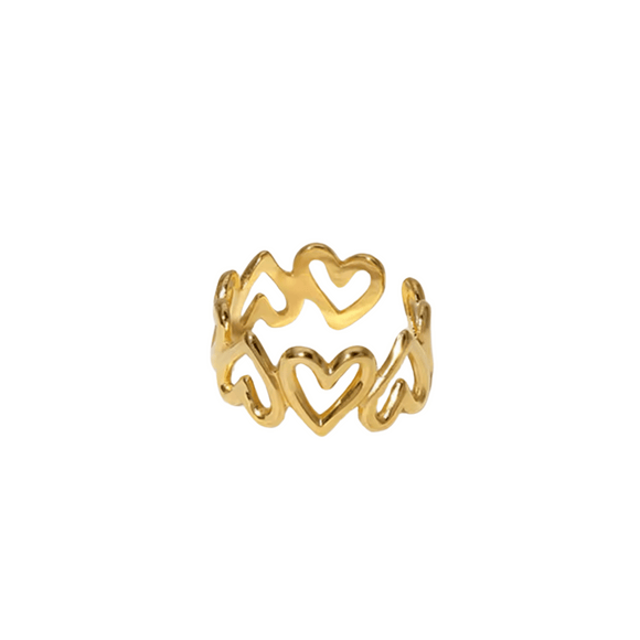 Nicole Heart Ring
